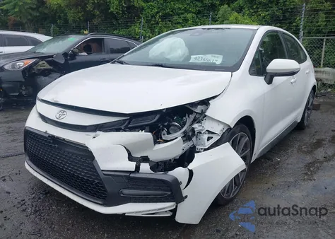 2020 Toyota Corolla Se from USA, damaged, VIN JTDS4RCE7LJ043693